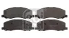 Bremsbelagsatz, Scheibenbremse Vorderachse FEBI BILSTEIN 116149