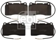 Bremsbelagsatz, Scheibenbremse Vorderachse FEBI BILSTEIN 116167