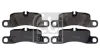 Bremsbelagsatz, Scheibenbremse Hinterachse FEBI BILSTEIN 116177