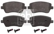 Bremsbelagsatz, Scheibenbremse Vorderachse FEBI BILSTEIN 16282