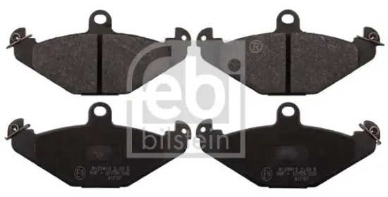 Bremsbelagsatz, Scheibenbremse Hinterachse FEBI BILSTEIN 116189 Bild Bremsbelagsatz, Scheibenbremse Hinterachse FEBI BILSTEIN 116189