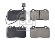 Bremsbelagsatz, Scheibenbremse Vorderachse FEBI BILSTEIN 116208