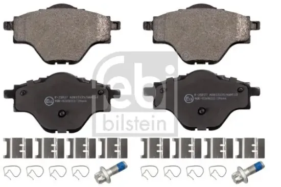 Bremsbelagsatz, Scheibenbremse Hinterachse FEBI BILSTEIN 116242 Bild Bremsbelagsatz, Scheibenbremse Hinterachse FEBI BILSTEIN 116242