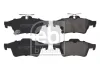 Bremsbelagsatz, Scheibenbremse Hinterachse FEBI BILSTEIN 116244 Bild Bremsbelagsatz, Scheibenbremse Hinterachse FEBI BILSTEIN 116244