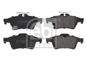 Bremsbelagsatz, Scheibenbremse Hinterachse FEBI BILSTEIN 116244
