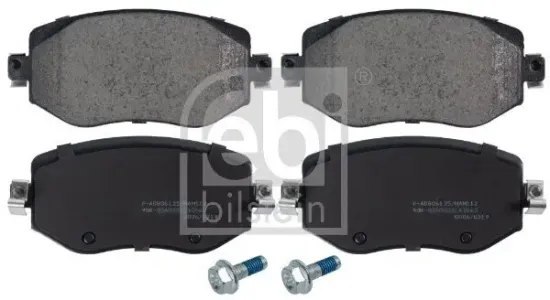 Bremsbelagsatz, Scheibenbremse Vorderachse FEBI BILSTEIN 116245 Bild Bremsbelagsatz, Scheibenbremse Vorderachse FEBI BILSTEIN 116245