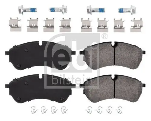 Bremsbelagsatz, Scheibenbremse Hinterachse Vorderachse FEBI BILSTEIN 116246 Bild Bremsbelagsatz, Scheibenbremse Hinterachse Vorderachse FEBI BILSTEIN 116246