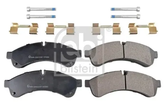 Bremsbelagsatz, Scheibenbremse Hinterachse FEBI BILSTEIN 116257 Bild Bremsbelagsatz, Scheibenbremse Hinterachse FEBI BILSTEIN 116257