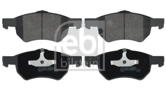 Bremsbelagsatz, Scheibenbremse Vorderachse FEBI BILSTEIN 116262 Bild Bremsbelagsatz, Scheibenbremse Vorderachse FEBI BILSTEIN 116262