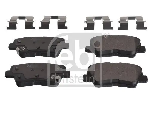 Bremsbelagsatz, Scheibenbremse Hinterachse FEBI BILSTEIN 116289 Bild Bremsbelagsatz, Scheibenbremse Hinterachse FEBI BILSTEIN 116289