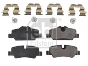 Bremsbelagsatz, Scheibenbremse Hinterachse FEBI BILSTEIN 116290