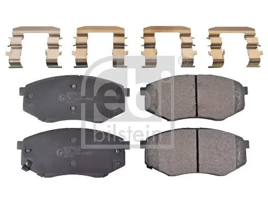 Bremsbelagsatz, Scheibenbremse Vorderachse FEBI BILSTEIN 116295 Bild Bremsbelagsatz, Scheibenbremse Vorderachse FEBI BILSTEIN 116295