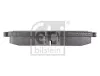 Bremsbelagsatz, Scheibenbremse Hinterachse FEBI BILSTEIN 116301 Bild Bremsbelagsatz, Scheibenbremse Hinterachse FEBI BILSTEIN 116301
