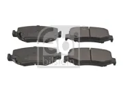 Bremsbelagsatz, Scheibenbremse Hinterachse FEBI BILSTEIN 116305