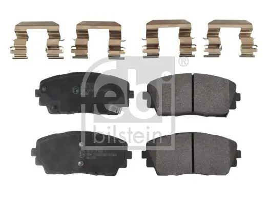 Bremsbelagsatz, Scheibenbremse Vorderachse FEBI BILSTEIN 116312 Bild Bremsbelagsatz, Scheibenbremse Vorderachse FEBI BILSTEIN 116312