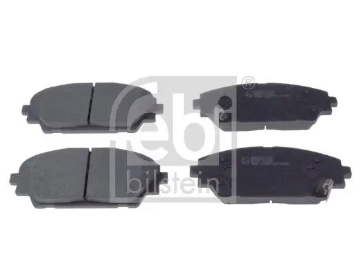 Bremsbelagsatz, Scheibenbremse Vorderachse FEBI BILSTEIN 116323 Bild Bremsbelagsatz, Scheibenbremse Vorderachse FEBI BILSTEIN 116323