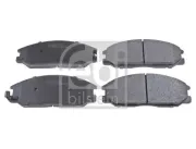 Bremsbelagsatz, Scheibenbremse Vorderachse FEBI BILSTEIN 116324