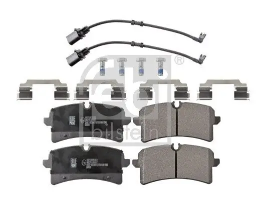 Bremsbelagsatz, Scheibenbremse Hinterachse FEBI BILSTEIN 116341 Bild Bremsbelagsatz, Scheibenbremse Hinterachse FEBI BILSTEIN 116341