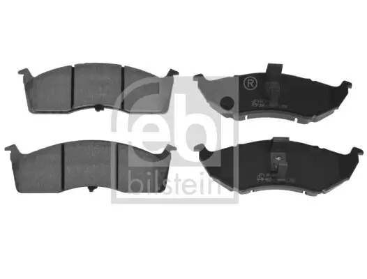Bremsbelagsatz, Scheibenbremse Vorderachse FEBI BILSTEIN 116366 Bild Bremsbelagsatz, Scheibenbremse Vorderachse FEBI BILSTEIN 116366