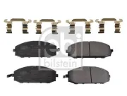 Bremsbelagsatz, Scheibenbremse Vorderachse FEBI BILSTEIN 116377