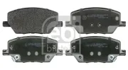 Bremsbelagsatz, Scheibenbremse Vorderachse FEBI BILSTEIN 116381