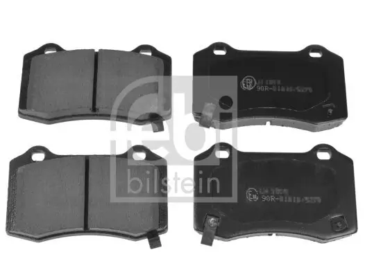 Bremsbelagsatz, Scheibenbremse Hinterachse FEBI BILSTEIN 116382 Bild Bremsbelagsatz, Scheibenbremse Hinterachse FEBI BILSTEIN 116382