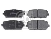 Bremsbelagsatz, Scheibenbremse Hinterachse FEBI BILSTEIN 116386