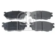 Bremsbelagsatz, Scheibenbremse Vorderachse FEBI BILSTEIN 116405