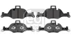Bremsbelagsatz, Scheibenbremse Vorderachse FEBI BILSTEIN 116429