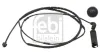 Warnkontakt, Bremsbelagverschleiß Hinterachse links Hinterachse rechts FEBI BILSTEIN 11935