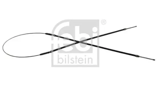 Seilzug, Feststellbremse hinten links hinten rechts FEBI BILSTEIN 12382 Bild Seilzug, Feststellbremse hinten links hinten rechts FEBI BILSTEIN 12382