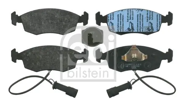 Bremsbelagsatz, Scheibenbremse Vorderachse FEBI BILSTEIN 16022