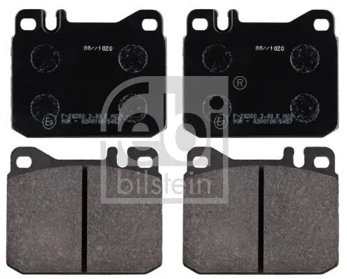 Bremsbelagsatz, Scheibenbremse Vorderachse FEBI BILSTEIN 16057 Bild Bremsbelagsatz, Scheibenbremse Vorderachse FEBI BILSTEIN 16057