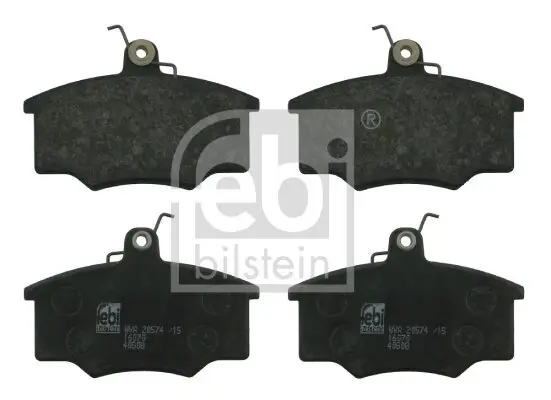 Bremsbelagsatz, Scheibenbremse Vorderachse FEBI BILSTEIN 16070