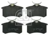 Bremsbelagsatz, Scheibenbremse Hinterachse FEBI BILSTEIN 16146