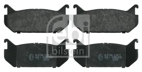Bremsbelagsatz, Scheibenbremse Hinterachse FEBI BILSTEIN 16194 Bild Bremsbelagsatz, Scheibenbremse Hinterachse FEBI BILSTEIN 16194