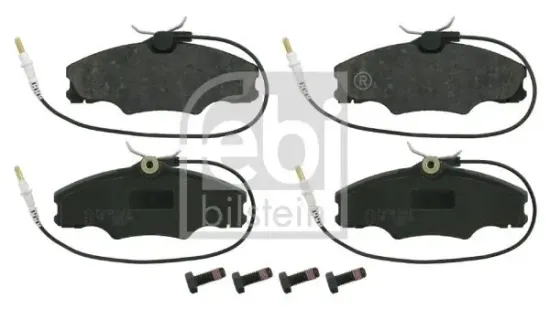 Bremsbelagsatz, Scheibenbremse Vorderachse FEBI BILSTEIN 16221 Bild Bremsbelagsatz, Scheibenbremse Vorderachse FEBI BILSTEIN 16221