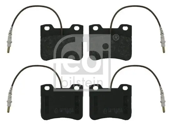 Bremsbelagsatz, Scheibenbremse Vorderachse FEBI BILSTEIN 16243 Bild Bremsbelagsatz, Scheibenbremse Vorderachse FEBI BILSTEIN 16243
