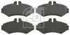 Bremsbelagsatz, Scheibenbremse Hinterachse FEBI BILSTEIN 16450