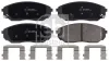 Bremsbelagsatz, Scheibenbremse Vorderachse FEBI BILSTEIN 16471