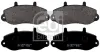 Bremsbelagsatz, Scheibenbremse Vorderachse FEBI BILSTEIN 16494