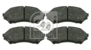 Bremsbelagsatz, Scheibenbremse Vorderachse FEBI BILSTEIN 16498
