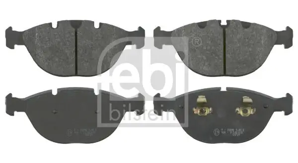 Bremsbelagsatz, Scheibenbremse Vorderachse FEBI BILSTEIN 16501