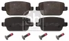 Bremsbelagsatz, Scheibenbremse Hinterachse FEBI BILSTEIN 16642