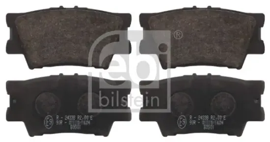 Bremsbelagsatz, Scheibenbremse Hinterachse FEBI BILSTEIN 16651 Bild Bremsbelagsatz, Scheibenbremse Hinterachse FEBI BILSTEIN 16651