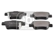 Bremsbelagsatz, Scheibenbremse Hinterachse FEBI BILSTEIN 16652