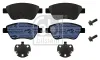 Bremsbelagsatz, Scheibenbremse Vorderachse FEBI BILSTEIN 16859