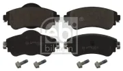 Bremsbelagsatz, Scheibenbremse Vorderachse FEBI BILSTEIN 16866