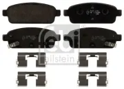 Bremsbelagsatz, Scheibenbremse Hinterachse FEBI BILSTEIN 16894