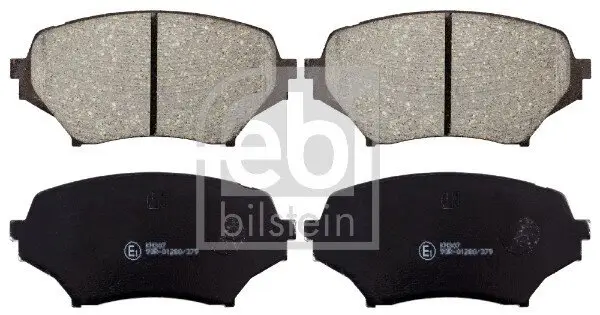 Bremsbelagsatz, Scheibenbremse Vorderachse FEBI BILSTEIN 170302